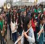 Students Perform During MLK Jr. March